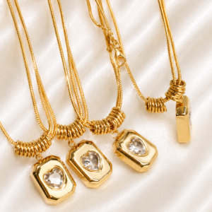 COLLAR DIJE 2 CADENAS