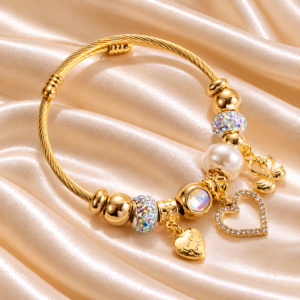 PULSERA AMOR CHARMS BLANCO