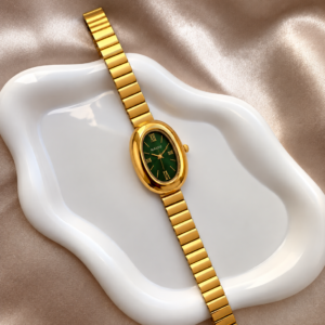 Reloj Ovalado Verde